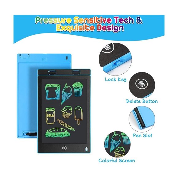 LCD Writing 11 inch Doodle Board Drawing Tablet Colorful LCD Writing Tablet - Picture 2 of 8